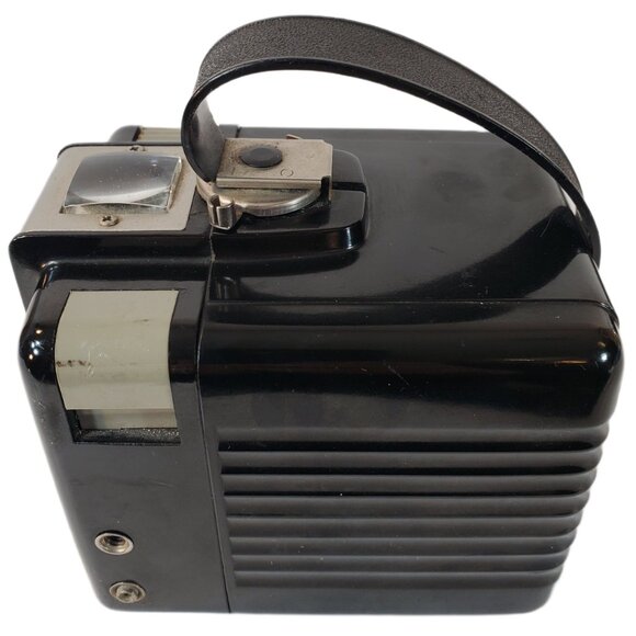 Vintage 1954 Kodak Brownie Hawkeye Flash Model Camera w/ Kodalite Flash Holder - Picture 9 of 15